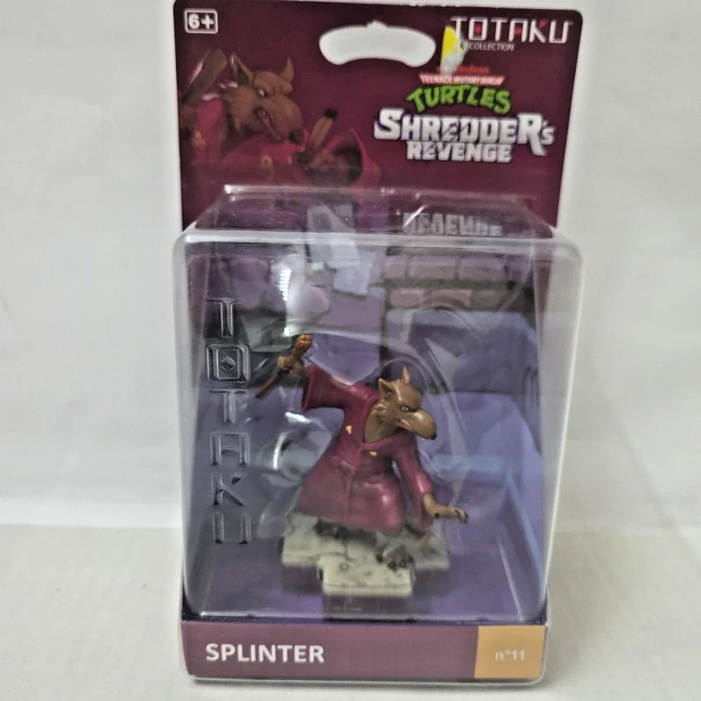 (New In Box) Totaku Splinter Vinyl Figure Teenage Mutant Ninja Turtles TMNT
